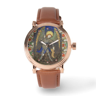 Reloj De Pulsera San Miguel el Arcángel con el diablo