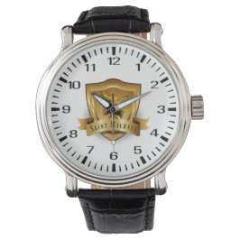 Reloj De Pulsera San Miguel el Escudo Arcángel