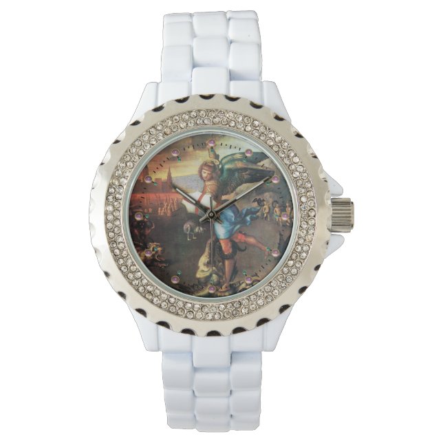 Reloj De Pulsera San Miguel y el dragón (Anverso)
