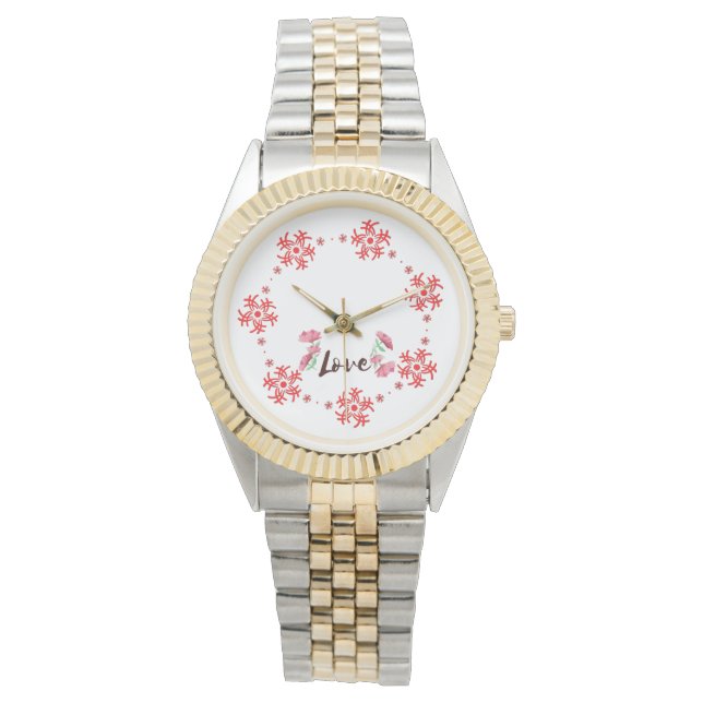 Reloj De Pulsera San Valentín (Anverso)