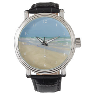 Reloj De Pulsera Sandpiper en la orilla del mar   Bonita foto de pl