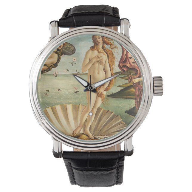 Reloj De Pulsera Sandro Botticelli Nacimiento De Venus (Anverso)