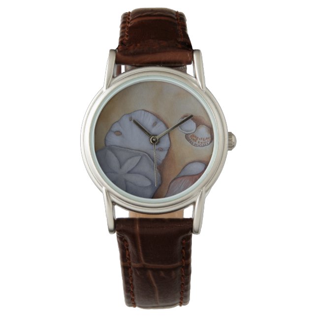 Reloj De Pulsera Sandy Seashells (Anverso)