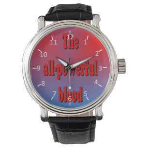 Reloj De Pulsera Sangre todopoderosa