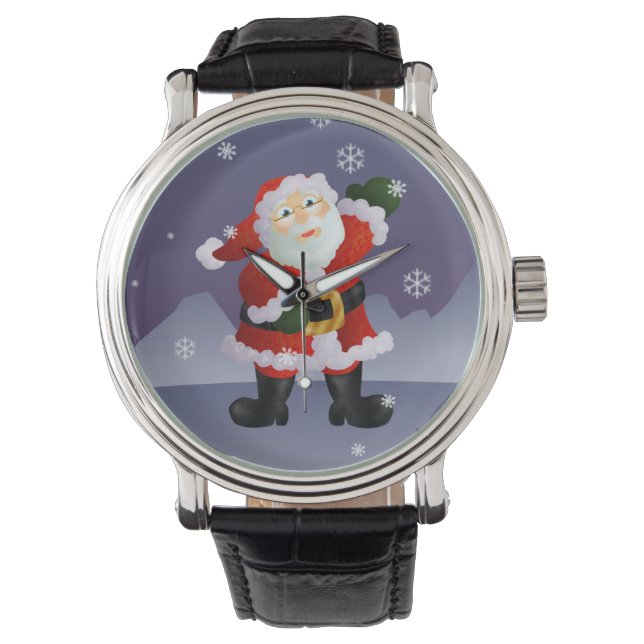 Reloj De Pulsera Santa (Anverso)