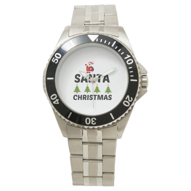 RELOJ DE PULSERA SANTA CHRISTMAS (Anverso)