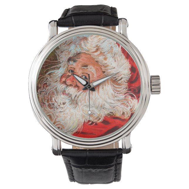 Reloj De Pulsera Santa Claus (Anverso)