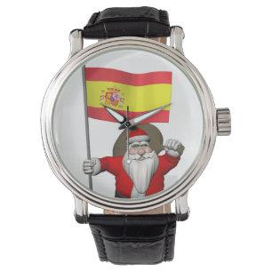 Reloj De Pulsera Santa Claus Con El Fin De España