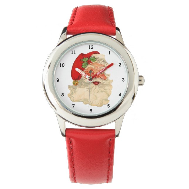 Reloj De Pulsera Santa Claus Niños festivos de San Nicolás (Anverso)