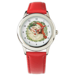 Reloj De Pulsera Santa Claus Niños festivos de San Nicolás