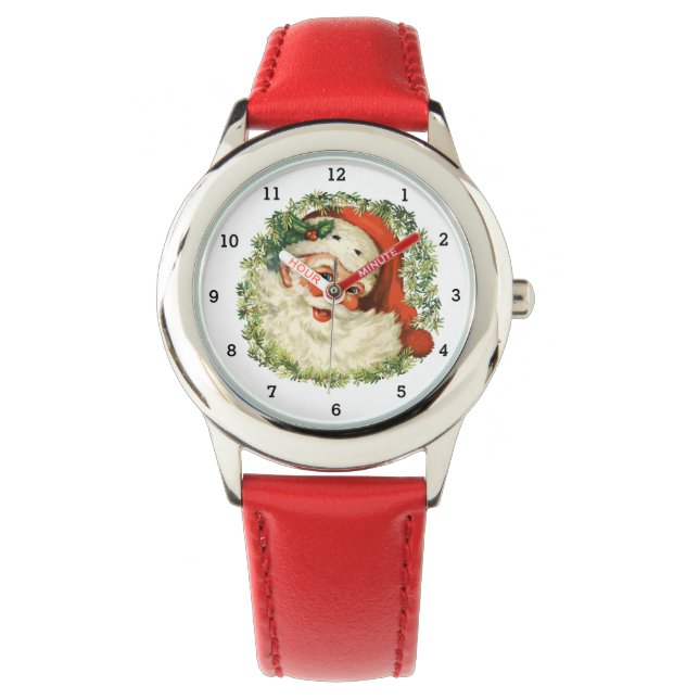 Reloj De Pulsera Santa Claus Niños festivos de San Nicolás (Anverso)