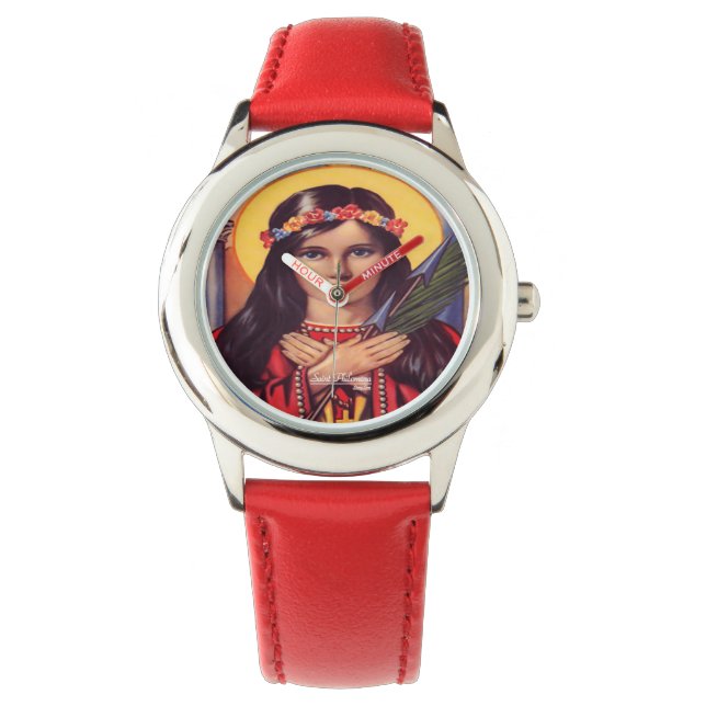Reloj De Pulsera Santa Filomena (Anverso)