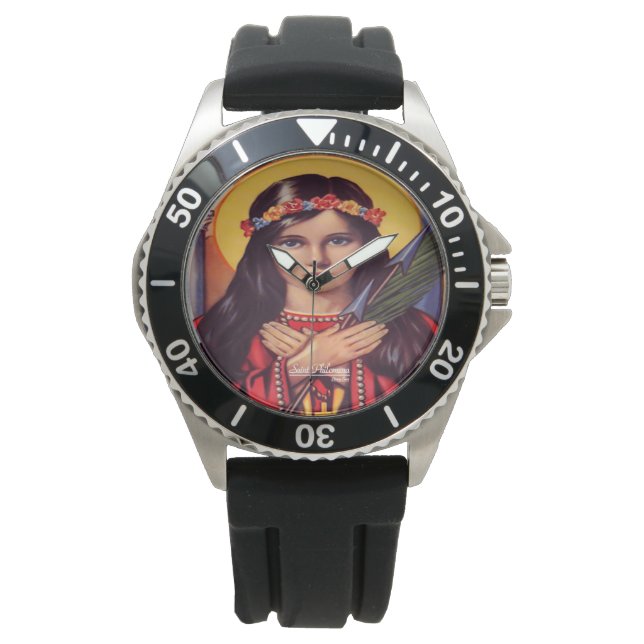 Reloj De Pulsera Santa Filomenia (Anverso)