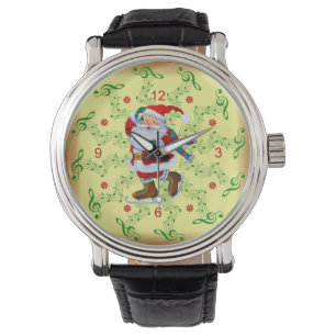 Reloj De Pulsera Santa ~ Pieles de hielo ~ Desplazamientos musicale