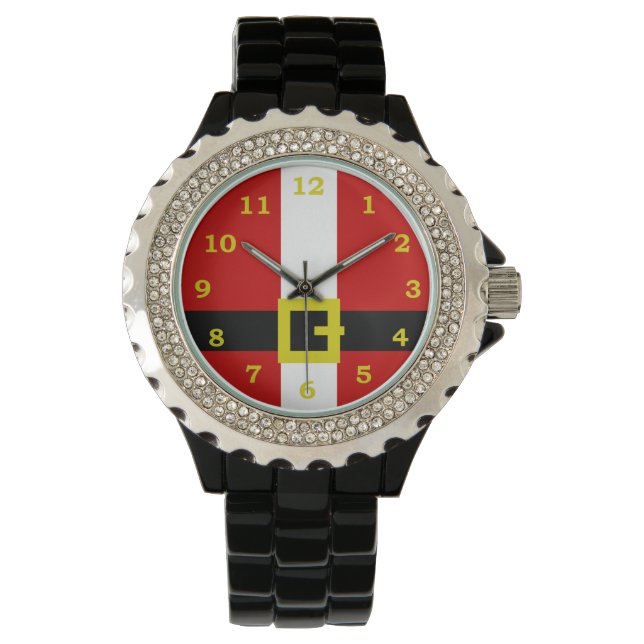 Reloj De Pulsera Santa Suit | NAVIDADES (Anverso)