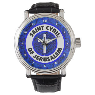 Reloj De Pulsera Santo Cyril de Jerusalén
