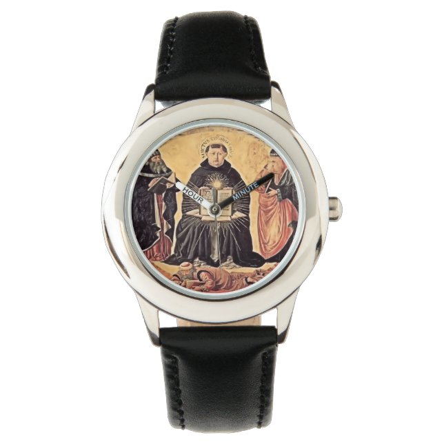 Reloj De Pulsera Santo Tomás de Aquino (Anverso)