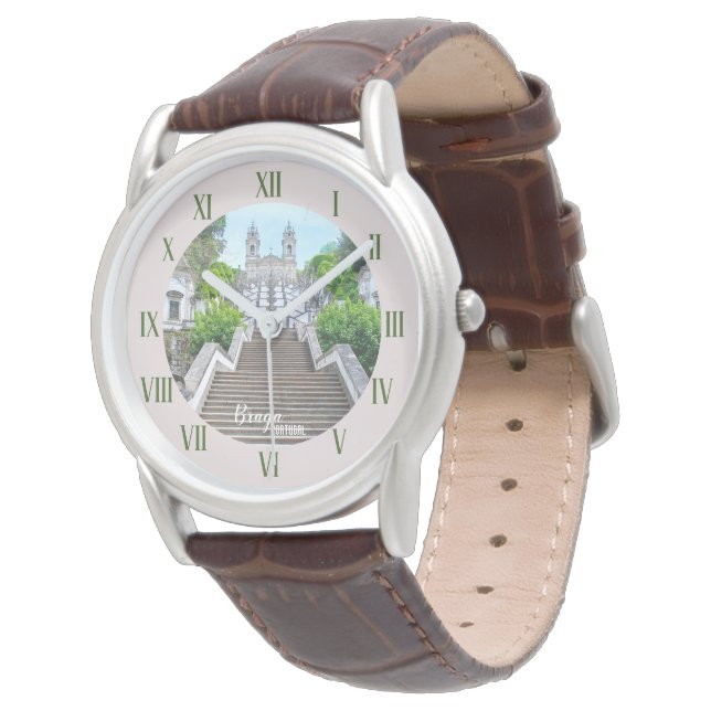 Reloj De Pulsera Santuario católico Bom Jesus de Braga, Portugal (Angular)