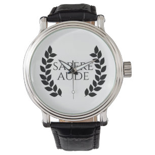 Reloj De Pulsera Sapere Aude
