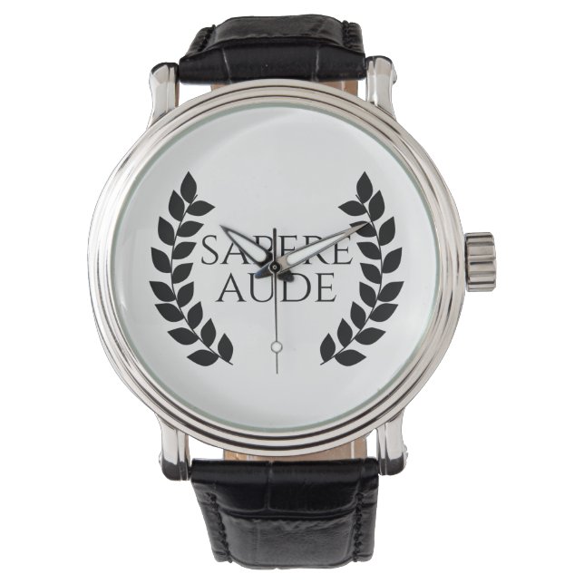 Reloj De Pulsera Sapere Aude (Anverso)
