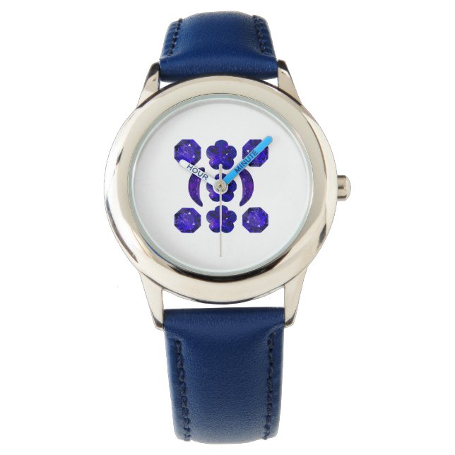 Reloj De Pulsera Sapphire Gemstone Blue (Anverso)