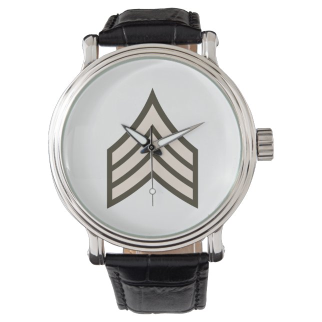 Reloj De Pulsera Sargento del ejército (Anverso)