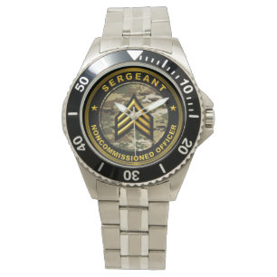 Reloj De Pulsera Sargento suboficial NCO 