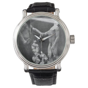 Reloj De Pulsera Sascha Schneider - Hipnosis Culto Alemán Vintage