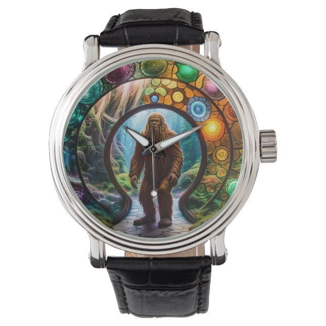 Reloj De Pulsera Sasquatch Dimensional Portal (Anverso)