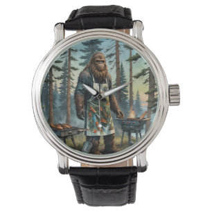 Reloj De Pulsera Sasquatch Fish Grillmaster Dad