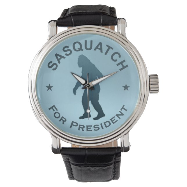 Reloj De Pulsera Sasquatch Para Presidente (Anverso)