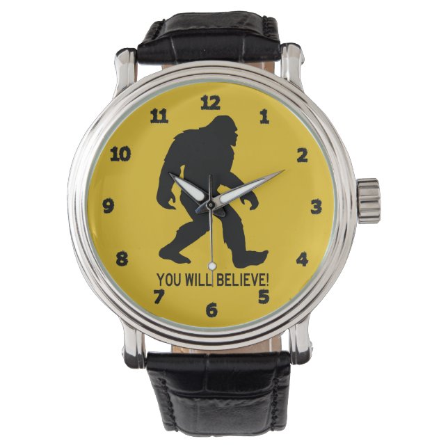 Reloj De Pulsera Sasquatch (Pie Grande) ¡Te Creerás! (Anverso)