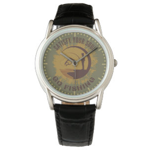 Reloj De Pulsera Satisfacer tu alma   Pesca con mosca