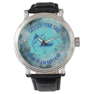 Reloj De Pulsera Satisfacer tu alma   Pescado marlin