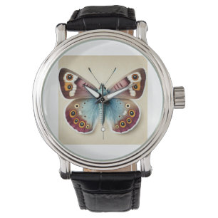 Reloj De Pulsera Satyr butterflies 010824IREF237 - Watercolor