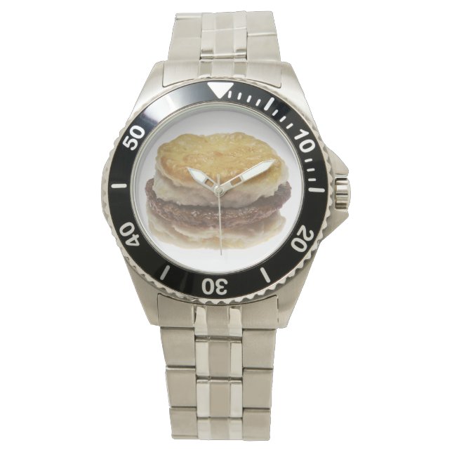 Reloj De Pulsera Sausage Biscuit (Anverso)