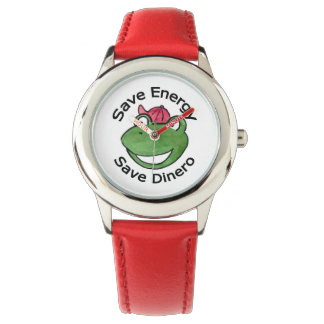 Reloj De Pulsera Save Energy Dinero Watch de Green Eco Warriors Inc