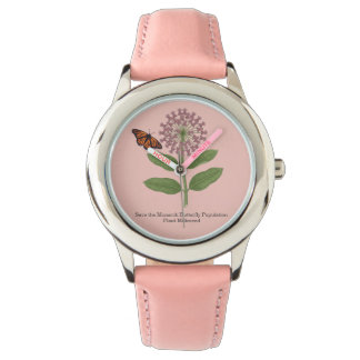 Reloj De Pulsera Save The Monarch Butterfly Population Mother's Day