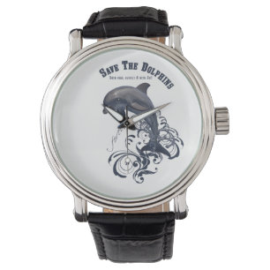 Reloj De Pulsera SaveTheDolphins - Control de escritura