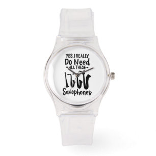 Reloj De Pulsera Saxofón - Tipos saxofónicos