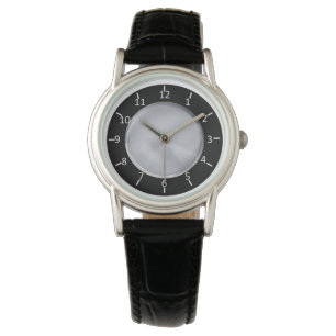Reloj De Pulsera SBS Black and Silver Classic Black Leather