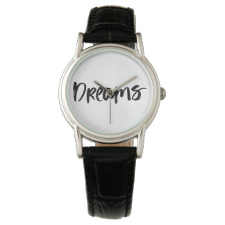 Reloj De Pulsera Scandinavian minimalist handwriting black watch