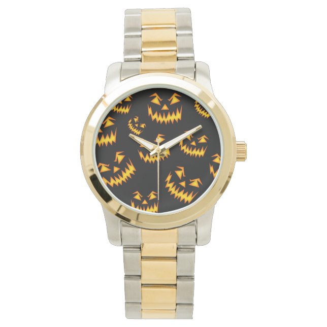 Reloj De Pulsera Scary Halloween Faces (Anverso)