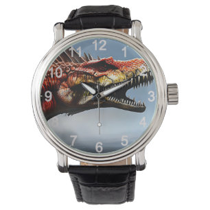 Reloj De Pulsera Scary Spinosaurus Dinosaur,