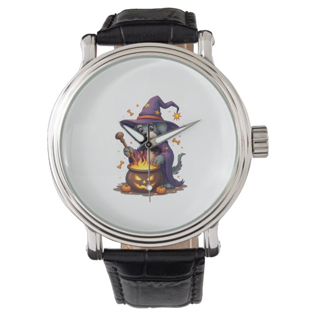 Reloj De Pulsera Schnauzer Hechicero (Anverso)