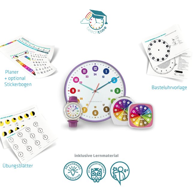 Reloj De Pulsera Schulanfangsgeschenk Lernuhr Kinder-Armbanduhr (Subido por el creador)