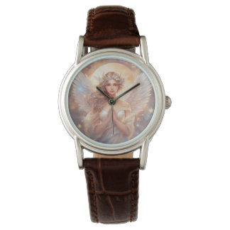 Reloj De Pulsera Schutzengel,  wasserfarben pastell Gemälde