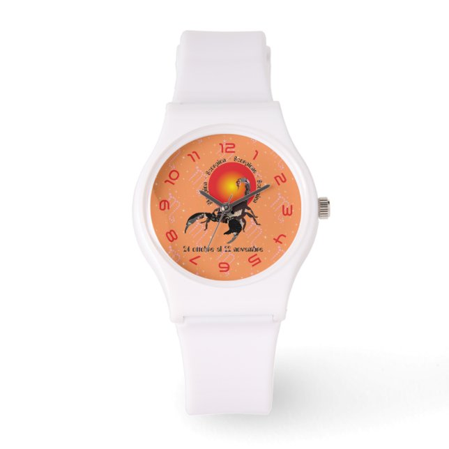Reloj De Pulsera Scorpione 24 al ottobre 22 Orologio novembre (Anverso)