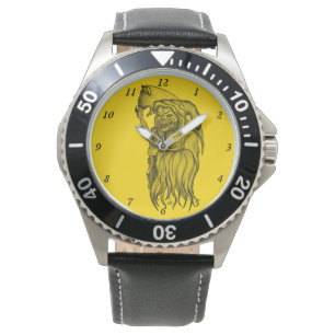 Reloj De Pulsera Scythe man - The Death, Grim Reaper