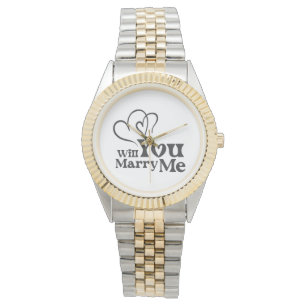 Reloj De Pulsera ¿Se casará conmigo? - Divertida propuesta Boda